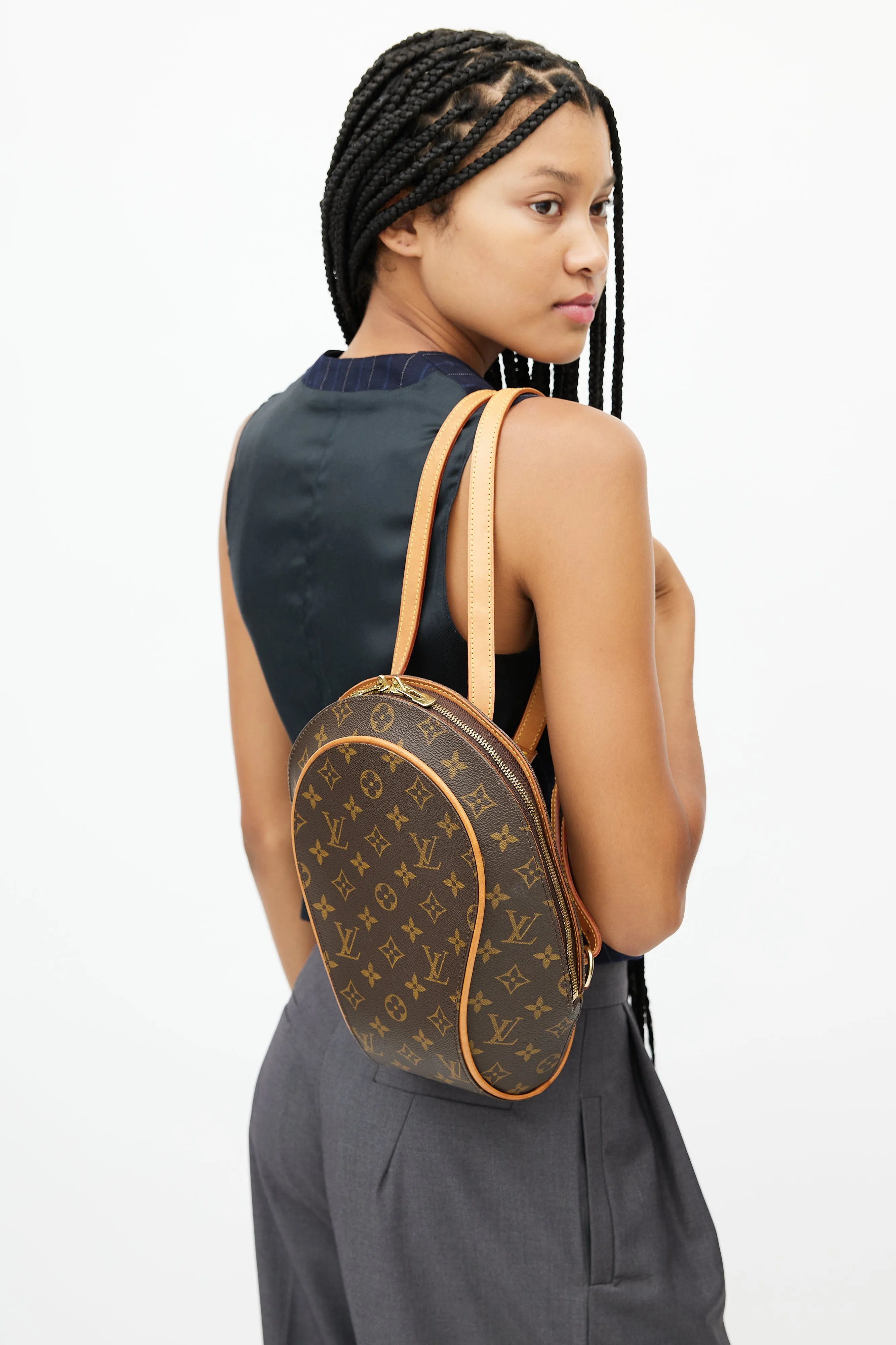 1999 Brown Monogram Ellipse Sac À Dos Backpack