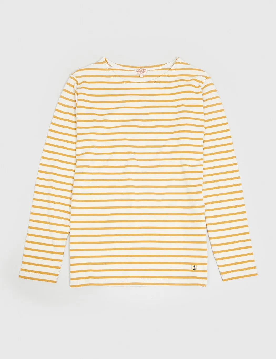 Armor Lux Loctudy  Breton T-Shirt - Ambra Yellow