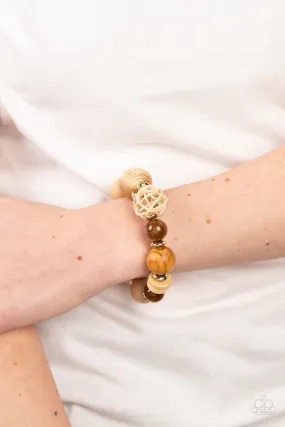 Bracelets Happily Homespun - Brown B116