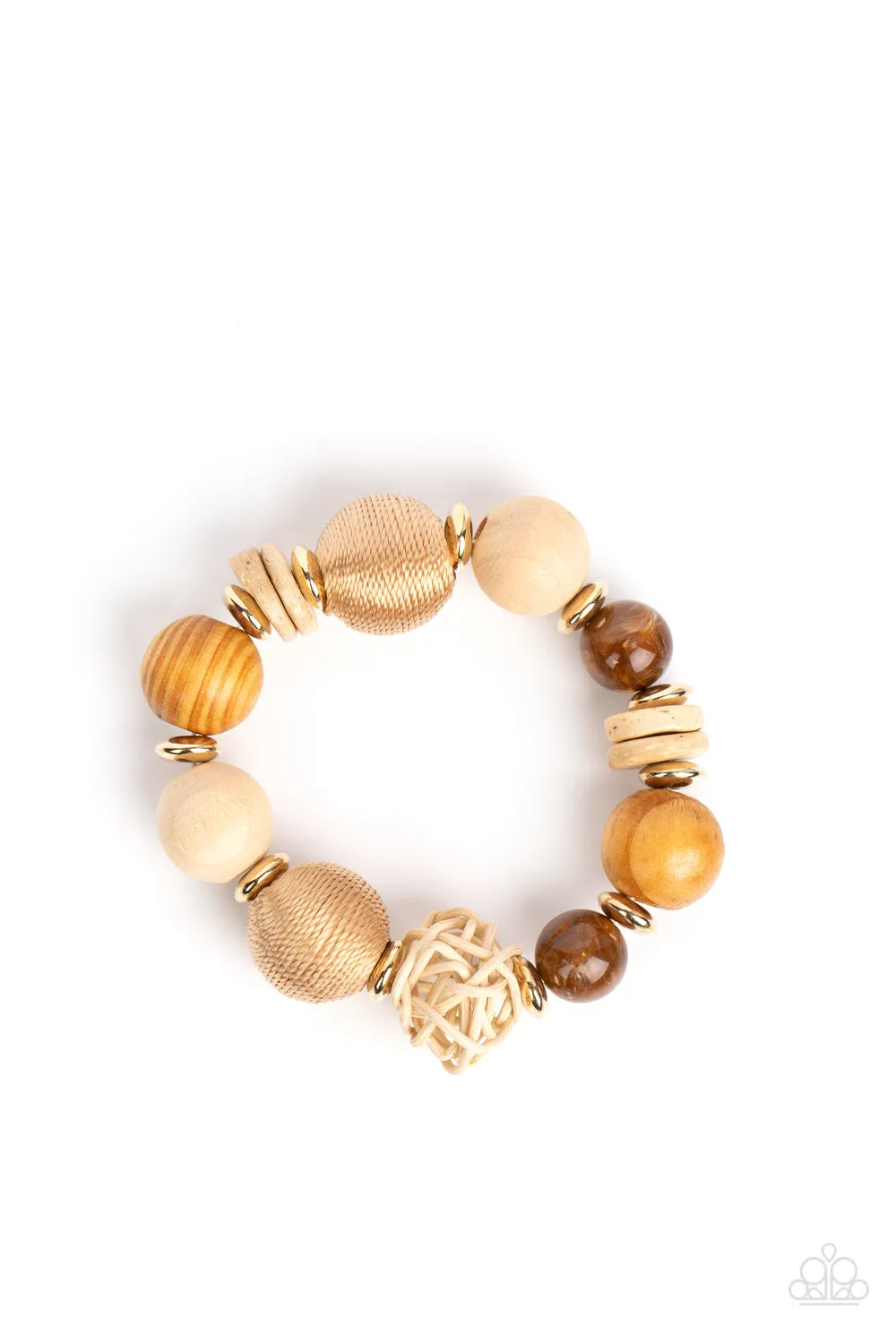 Bracelets Happily Homespun - Brown B116