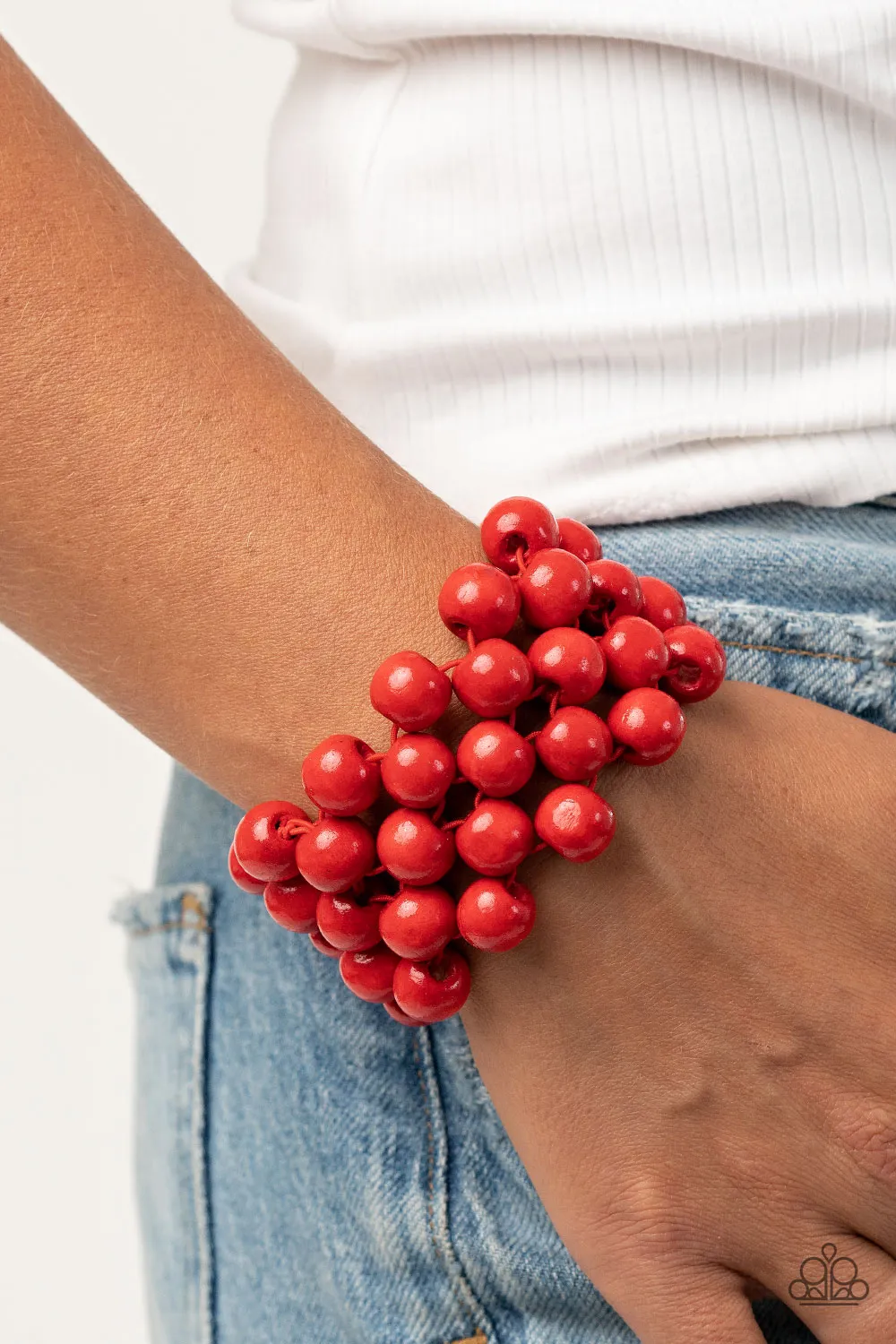 Bracelets Tiki Tropicana - Red B71