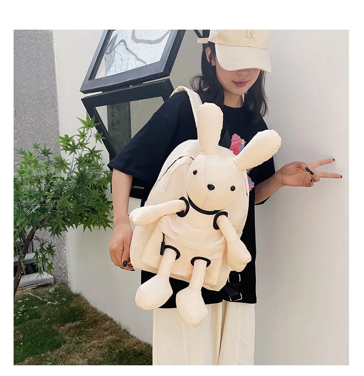 Cute Bunny Doll Backpack