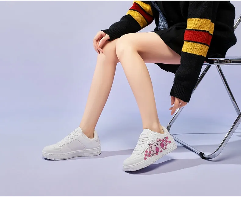 Cute Kirby Girls All-Match Low Top Sneakers