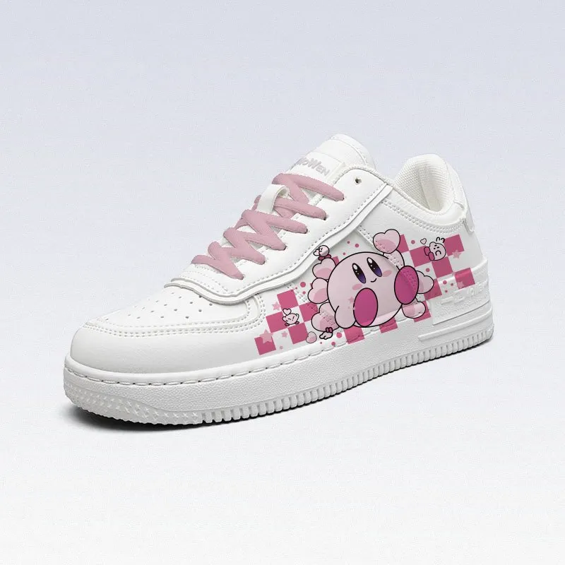 Cute Kirby Girls All-Match Low Top Sneakers