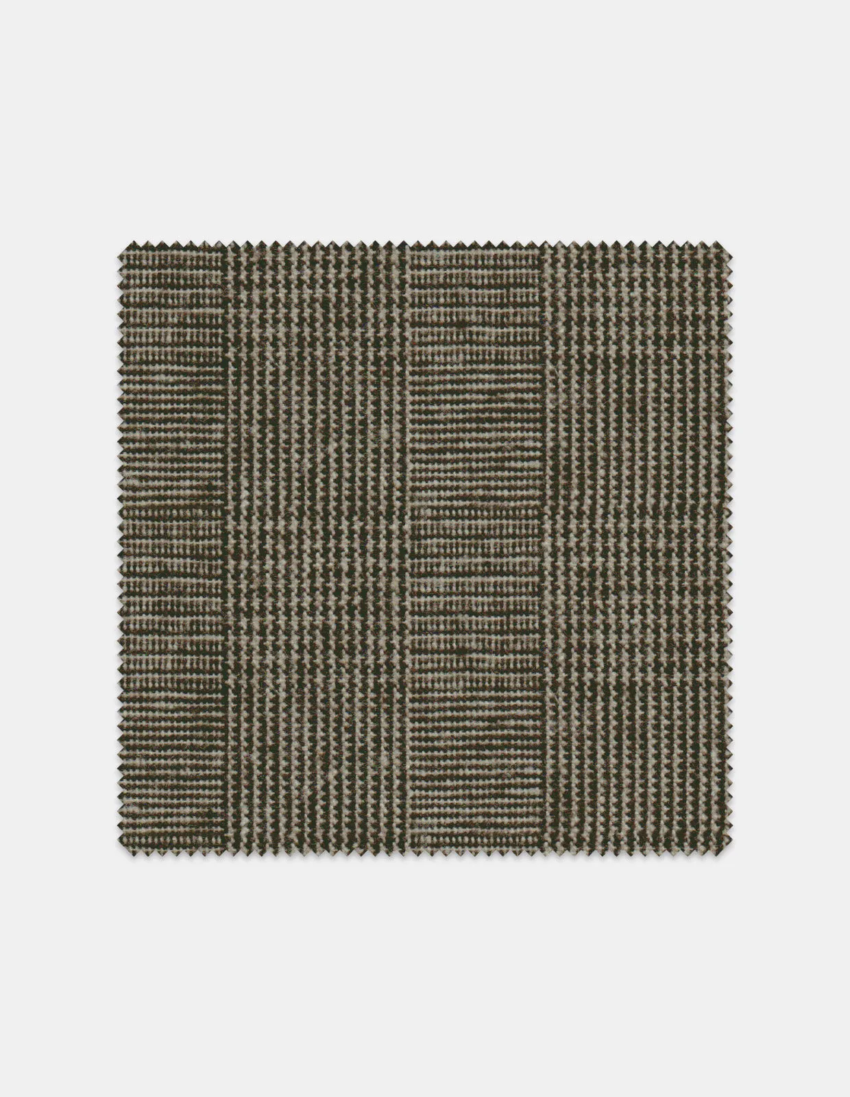 Earth Brown Prince Of Wales Cotton Blend