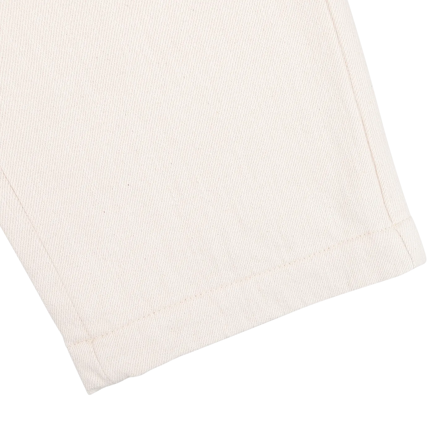 Ecru Beige Cotton Wool Berardo Trousers