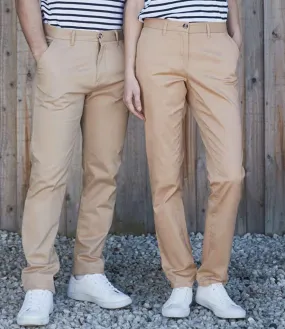 Front Row Ladies Stretch Chino Trousers | Stone
