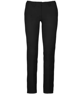 Kariban Ladies Chino Trousers | Black