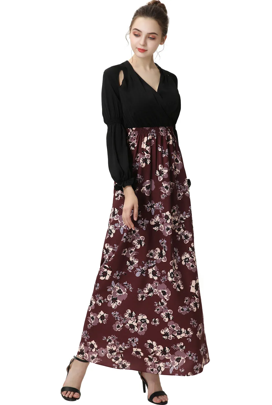 Kimi   Kai Maternity "Sawyer" Maxi Dress
