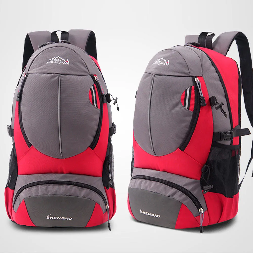Male Foldable Canvas Bucket Rucksack Backpack