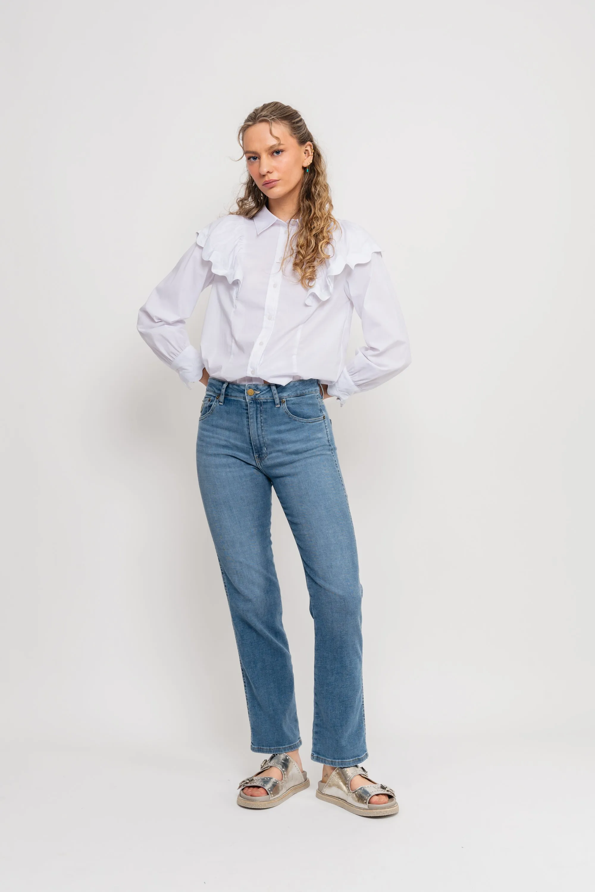 Malena F - Stone Linen