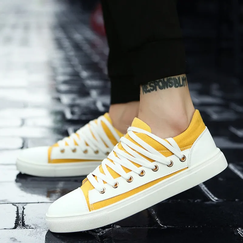 Men's Casual Breathable Canvas Shoes