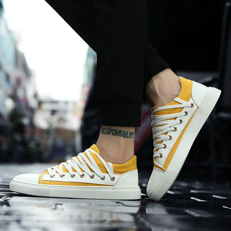 Men's Casual Breathable Canvas Shoes