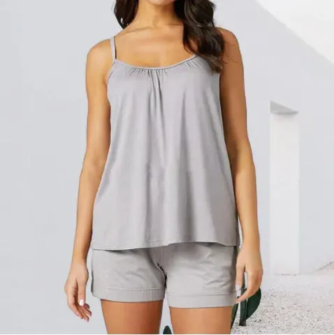 MIMI - LOOSE-FITTING TOP WITH BUILT-IN BRA