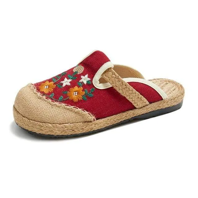 Nina Bonina Hemp & Cotton Loafers