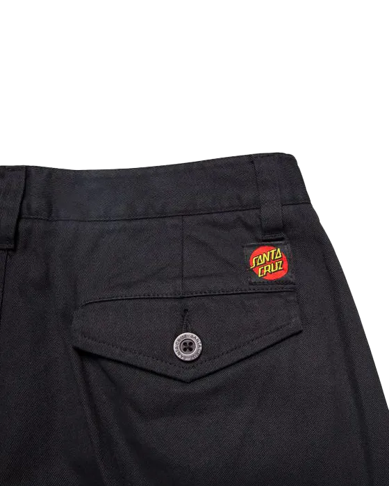 Nolan Chino Trousers in Black