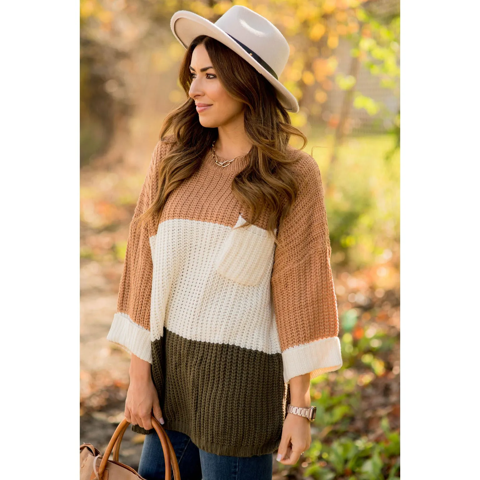 Relaxed Pocket Sweater