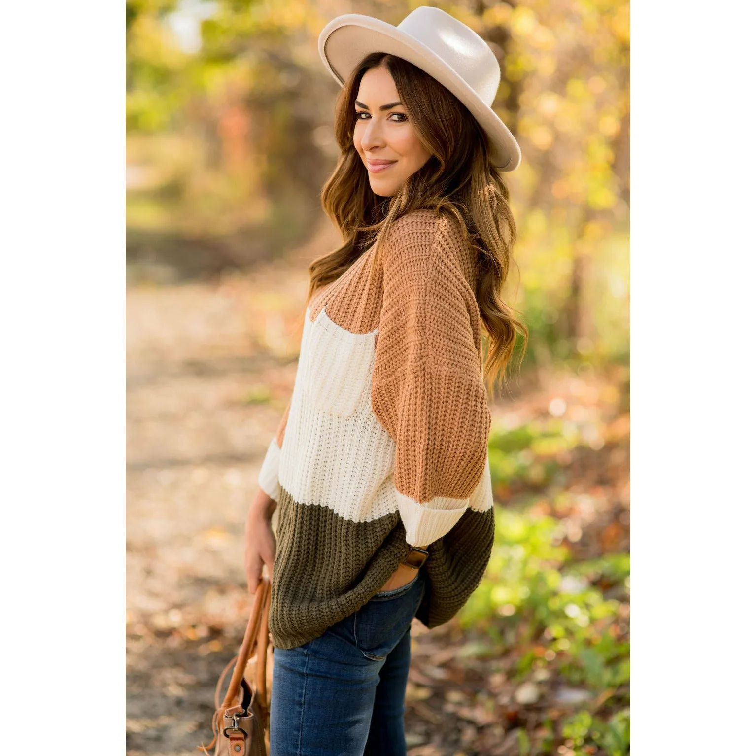 Relaxed Pocket Sweater