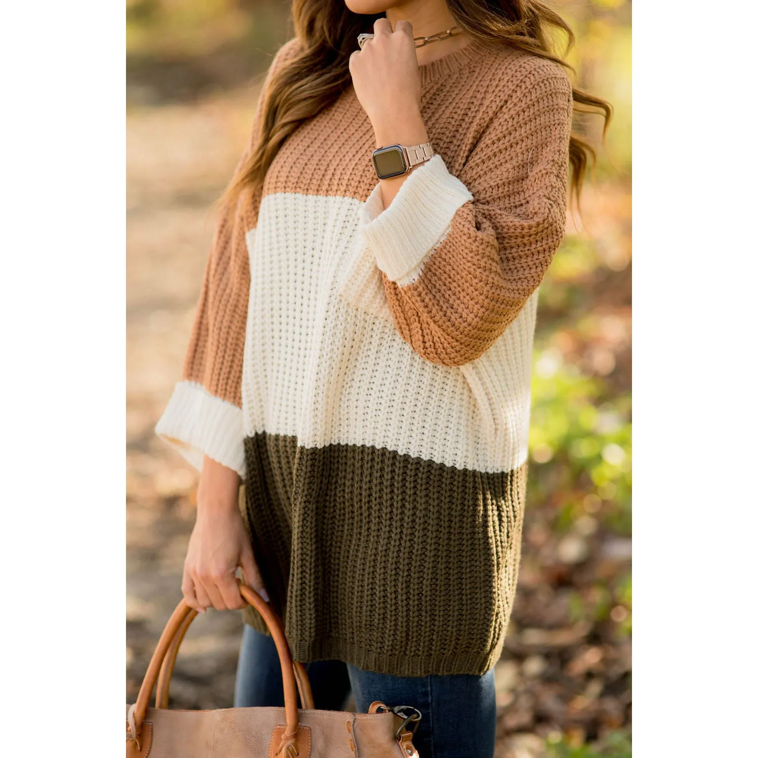 Relaxed Pocket Sweater