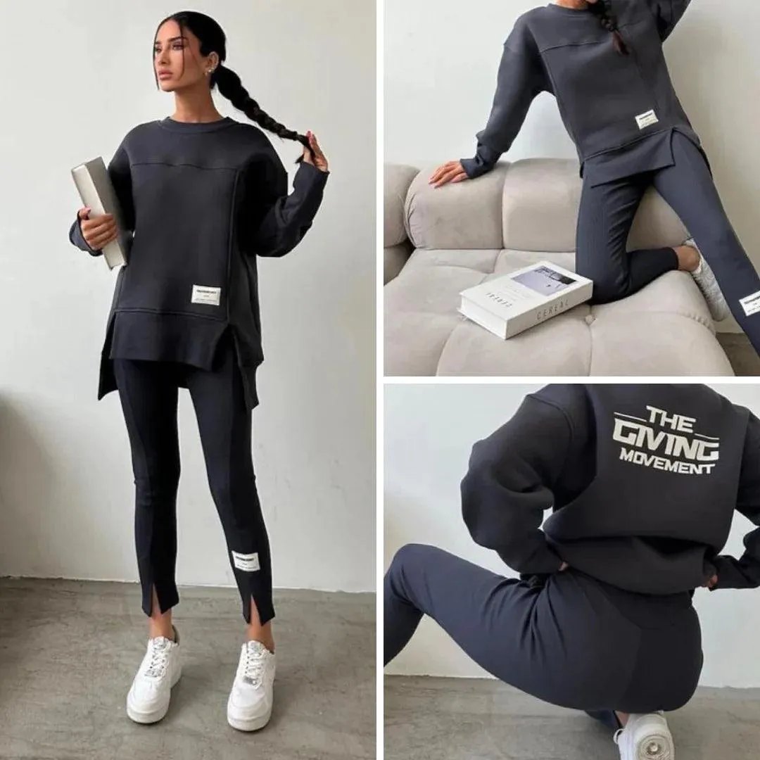 Zaira™ | Casual dames Sweatshirt Legging Set